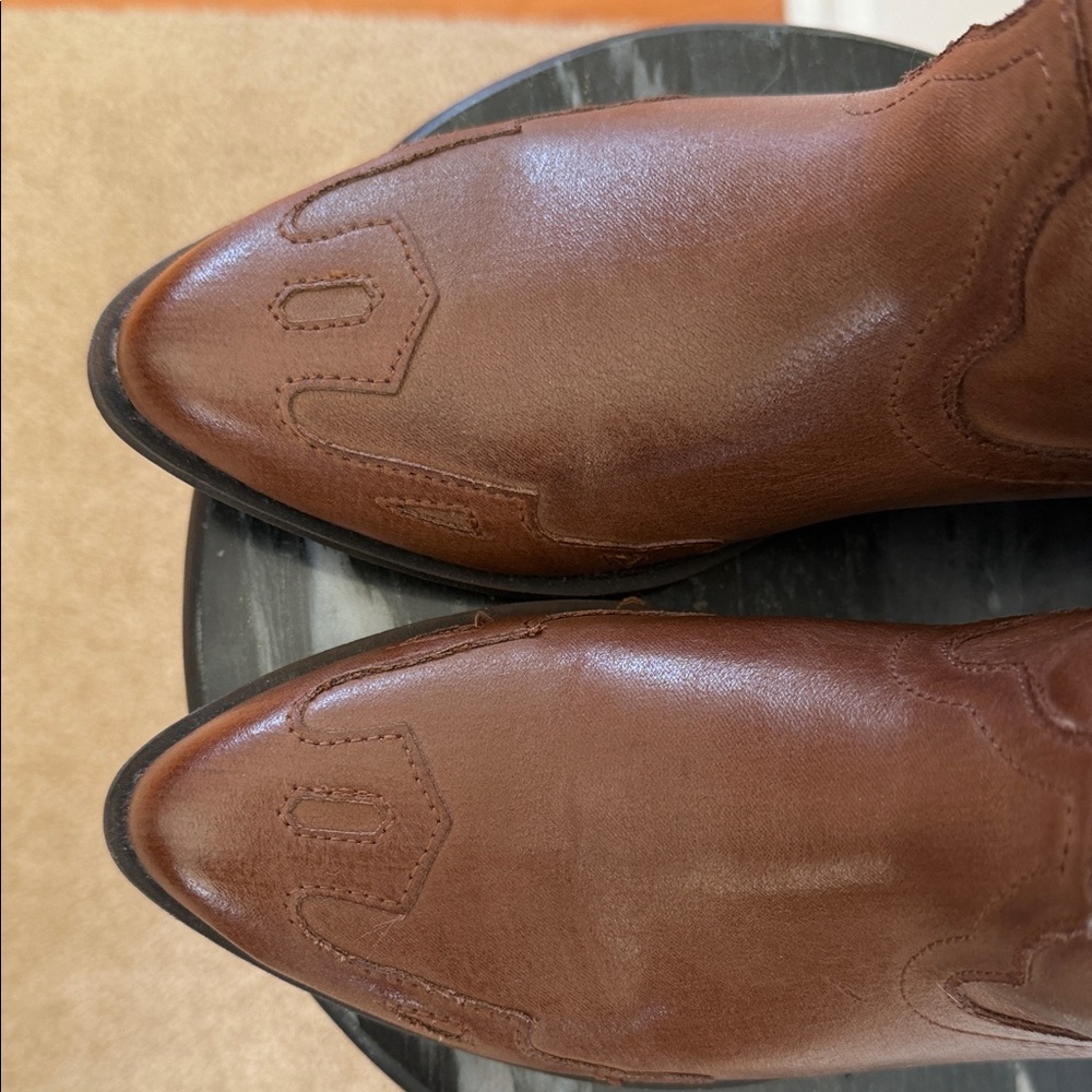 Women’s - Coconuts by Bandalero Choco/Beige - Western Boot - Size 6 - Picture 6 of 7